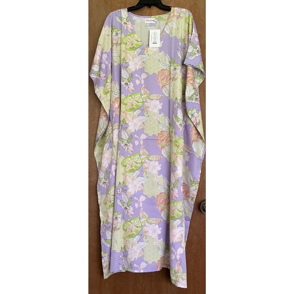 Miss Lavish London Women Kimono Maxi Dress Size Small With Pockets NWT Floral